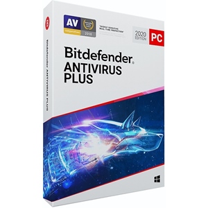 Obrázek Bitdefender Antivirus Plus 2021, licence pro nového uživatele, platnost 1 rok, počet licencí 3